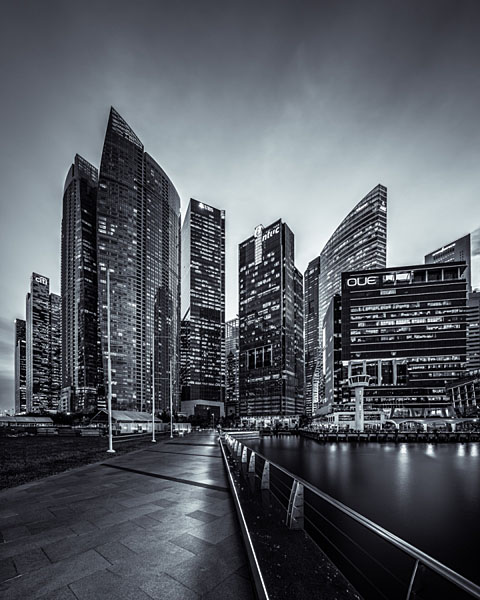Photograph Binoy Uthup City Architecture on One Eyeland