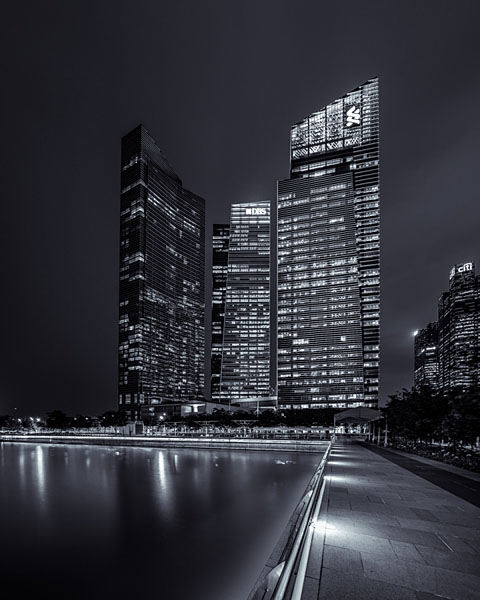Photograph Binoy Uthup Towers Of A City on One Eyeland
