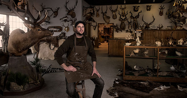 Photograph Kremer Johnson Artistic Taxidermy on One Eyeland