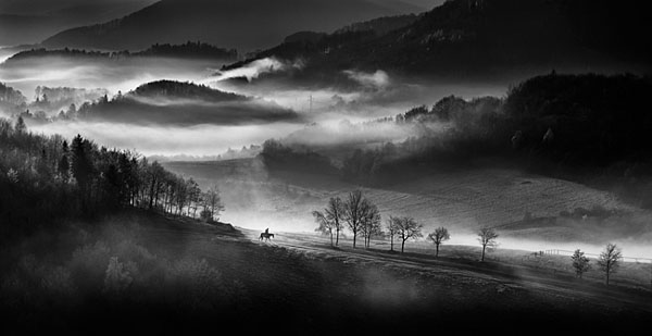 Photograph Peter Svoboda Morning Ride on One Eyeland