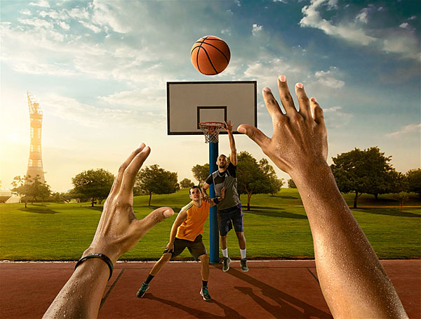 Photograph Habby Khalil Lia Basketball on One Eyeland
