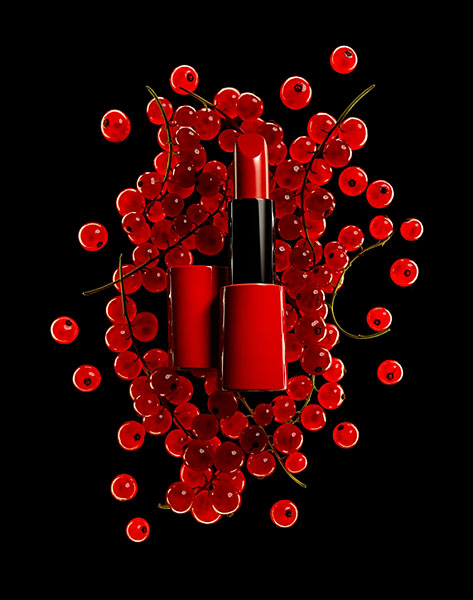 Photograph Rich Begany Red Currant Lipstick on One Eyeland