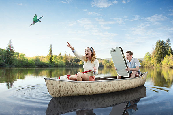 Photograph Matt Sartain The Canoe Trip on One Eyeland