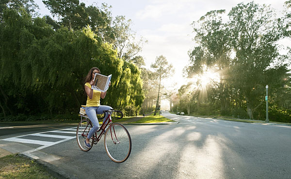 Photograph Matt Sartain The Book And Bike on One Eyeland