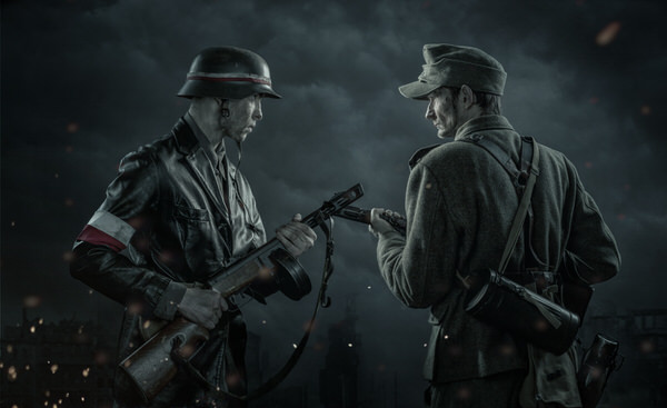 Photograph Przemyslaw Koch Warsaw Uprising on One Eyeland