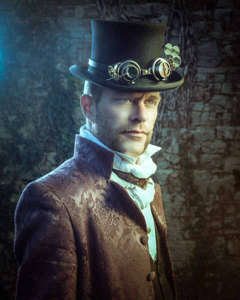 Photograph Antti Karppinen Dr Steampunk on One Eyeland