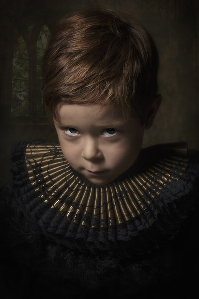 Photograph Carola Kayen Mouthaan Little Naughty Boy on One Eyeland