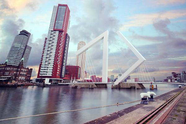 Photograph Fedde Souverein First Dutch Bridge on One Eyeland