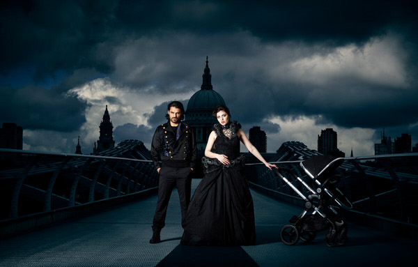 Photograph Darrin Jenkins Ad Shot On Millennium Bridge London on One Eyeland