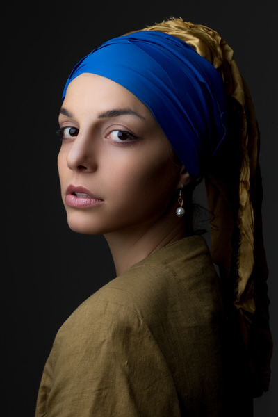 Photograph Bojan Dzodan Girl With A Pearl Earring on One Eyeland