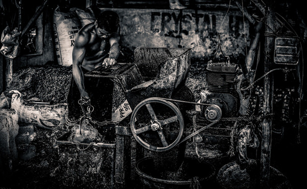 Photograph Cris Bernabe Young Ice Man At Work on One Eyeland