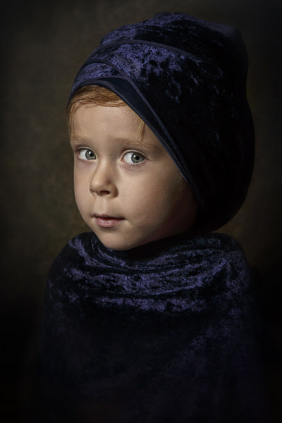 Photograph Carola Kayen Mouthaan Old Fashion Boy on One Eyeland