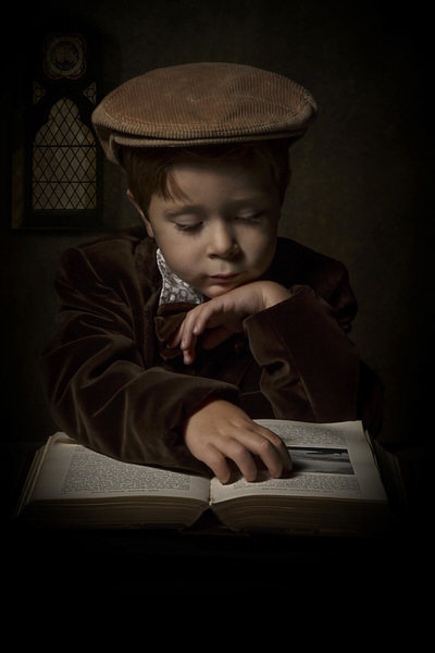 Photograph Carola Kayen Mouthaan Reading A Book on One Eyeland