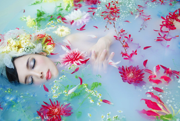 Photograph Haseo Hasegawa Flower Mermaid on One Eyeland