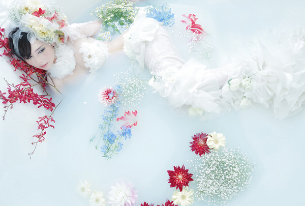 Photograph Haseo Hasegawa Flower Mermaid 2 on One Eyeland
