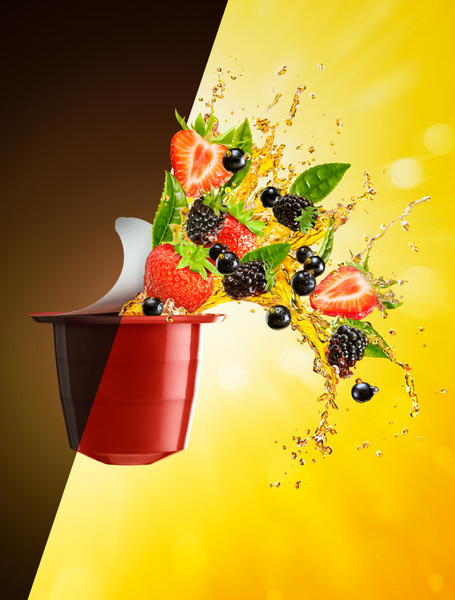 Photograph Ray Massey Fruit Splash on One Eyeland