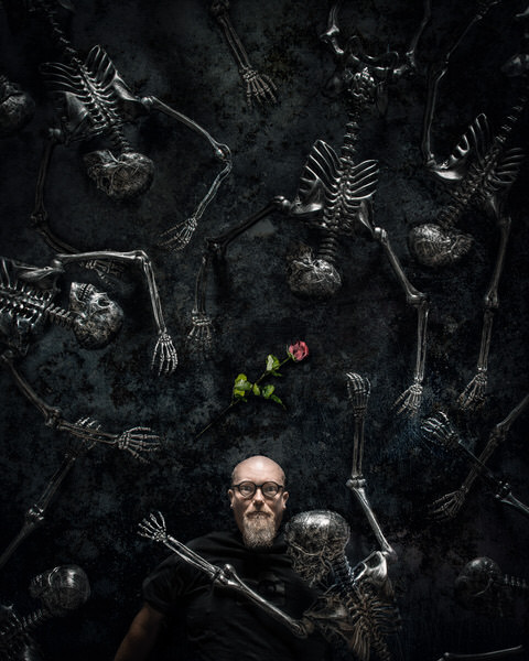 Photograph Petri Damsten Skeletons And A Rose on One Eyeland