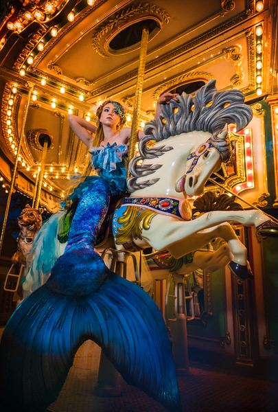Photograph Haseo Hasegawa Mermaid Of The Merry Go Round 2 on One Eyeland