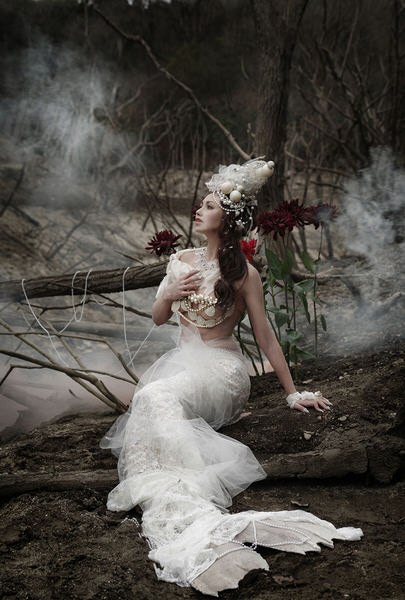 Photograph Haseo Hasegawa Pearl Mermaid on One Eyeland