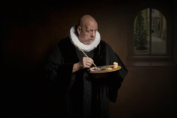 Photograph Carola Kayen Mouthaan Big Man With His Little Ducky on One Eyeland