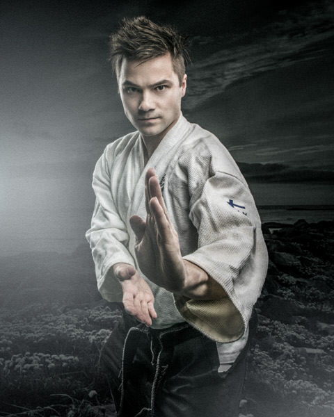 Photograph Antti Karppinen Taido Fighter on One Eyeland