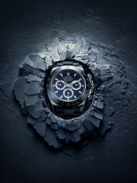 Photograph Barry Makariou Deep Impact Rolex on One Eyeland