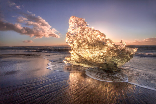 Photograph Peter Svoboda Diamont At The Sunrise on One Eyeland