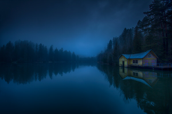 Photograph Peter Svoboda Before The Clouds And Night Covered The Land on One Eyeland