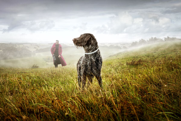 Photograph Chris Frazer Smith The Red Coated Man on One Eyeland