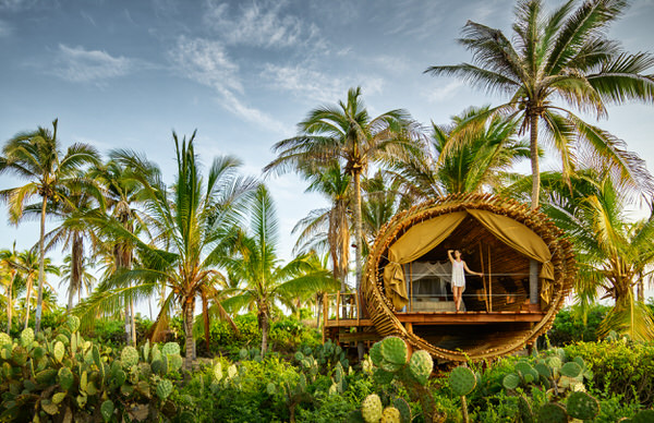 Photograph Kevin Steele Playa Viva Treehouse 2 on One Eyeland