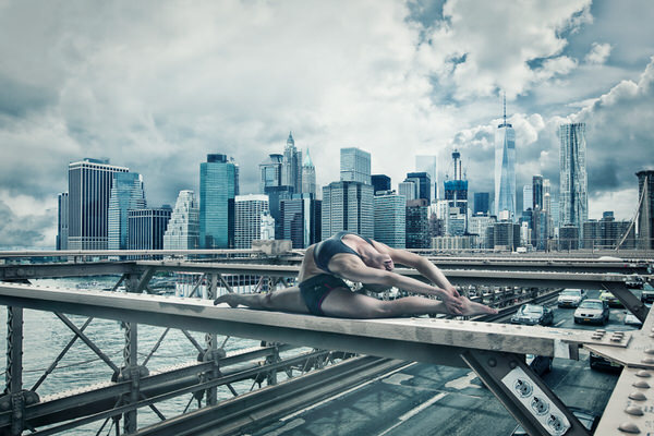 Photograph Petteri Lopponen On The Ege Of The Bridge on One Eyeland