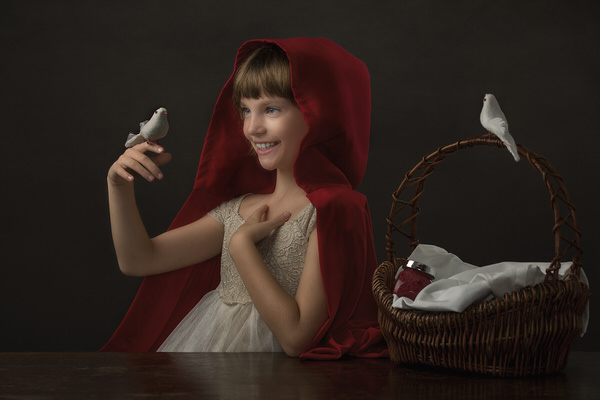 Photograph Peter Rooney Little Red Riding Hood on One Eyeland
