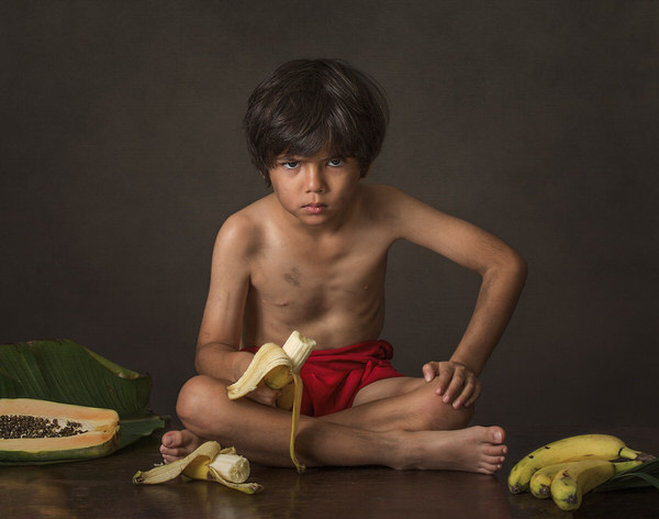 Photograph Peter Rooney Mowgli on One Eyeland