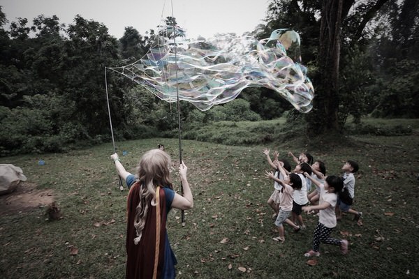 Photograph Ivan Joshua Loh Bubbles Land on One Eyeland