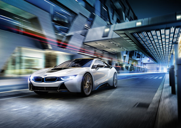 Photograph We Shoot It Bmw I8 Night on One Eyeland