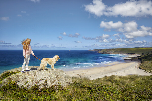 Photograph Chris Frazer Smith Clifftop Walk on One Eyeland