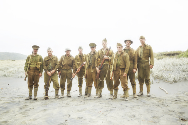 Photograph Chris Frazer Smith Wwii Soldiers on One Eyeland