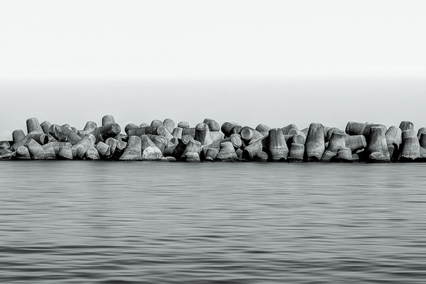 Photograph Tomoshi Hara Tetrapod on One Eyeland