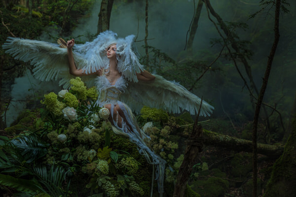Photograph Haseo Hasegawa Angel With Horn 1 on One Eyeland