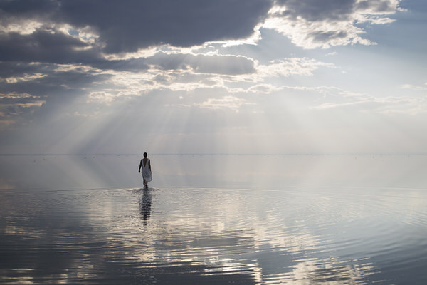 Photograph Vadim Fedotov Walk On Water on One Eyeland