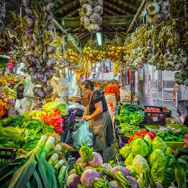 Photograph Ryan Opaz Bolhao Market Vendor on One Eyeland