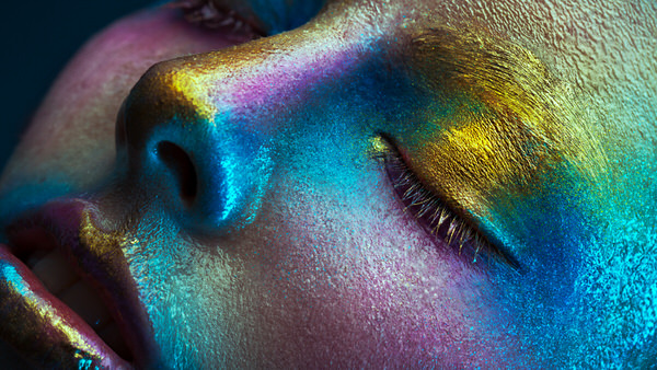 Photograph Mikeila Borgia Colorful Orgasm on One Eyeland