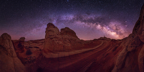 Photograph Prajit Ravindran Dwarfed By The Universe on One Eyeland
