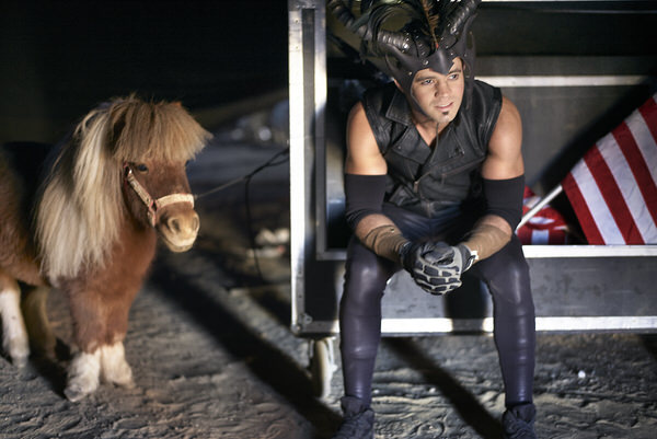 Photograph Markku Lahdesmaki Circus Artist on One Eyeland