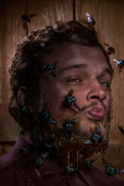 Photograph Katelin Kinney Bee Keeper on One Eyeland