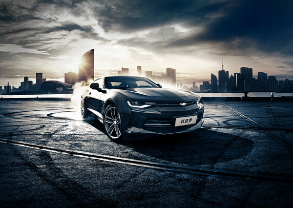 Photograph Brian Garland Camaro Shanghai China on One Eyeland