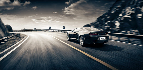 Photograph Brian Garland Camaro Shanghai China on One Eyeland