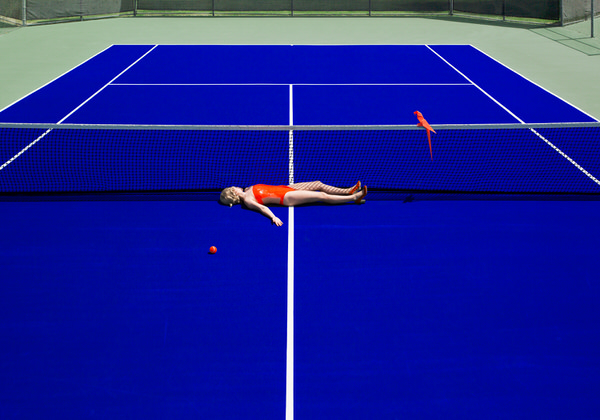 Photograph Reine Paradis Tennis on One Eyeland