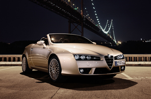 Photograph We Shoot It Alfa Romeo Spider on One Eyeland
