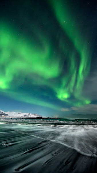 Photograph Adolfo Enriquez Northern Lights on One Eyeland